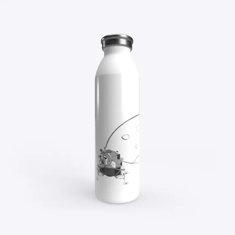 Man on the Moon Stainless Bottle 