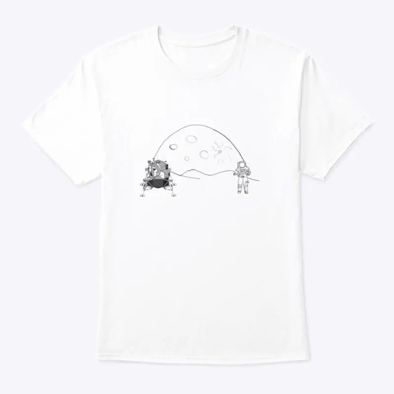 SpaceXer Moon Lander Classic T-shirt 